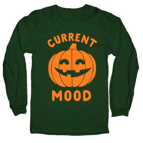 Current Mood: Halloween Longsleeve Tee Hoodie, Sweatshirt | CoreVibeTees.com (Image 4)