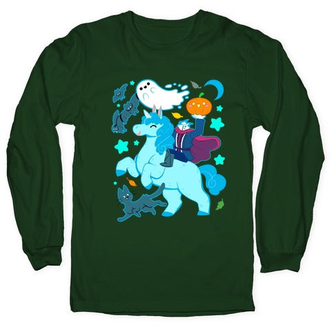 Cute Halloween Longsleeve Tee Hoodie, Sweatshirt | CoreVibeTees.com (Image 4)