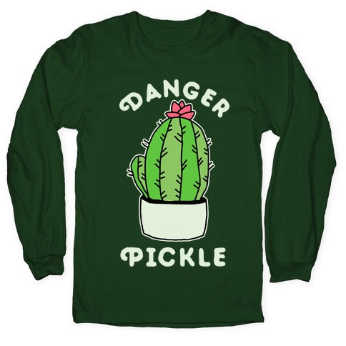 Danger Pickle  Longsleeve Tee Hoodie, Sweatshirt | CoreVibeTees.com (Image 4)