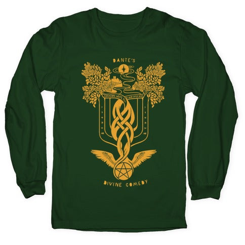 Dante's Divine Comedy Longsleeve Tee Hoodie, Sweatshirt | CoreVibeTees.com (Image 4)