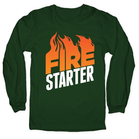 Fire Starter Longsleeve Tee Hoodie, Sweatshirt | CoreVibeTees.com (Image 4)