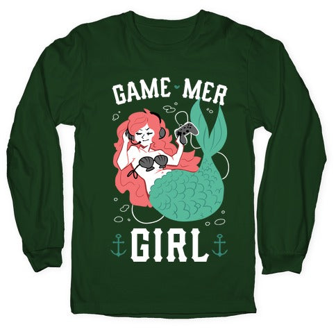Game Mer Girl Longsleeve Tee Hoodie, Sweatshirt | CoreVibeTees.com (Image 4)