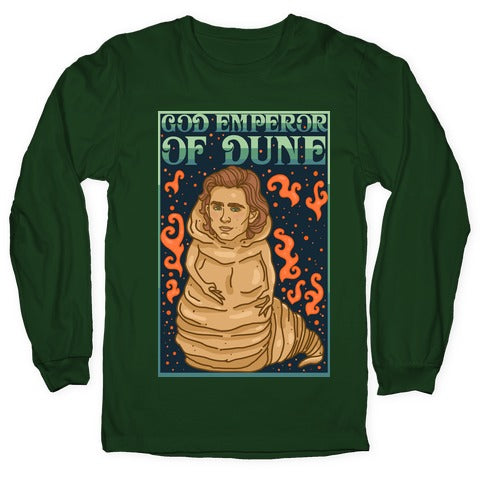 God Emperor Of Dune Timoth√©e Chalamet Longsleeve Tee Hoodie, Sweatshirt | CoreVibeTees.com (Image 4)
