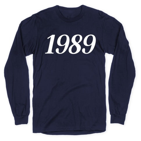 1989 Longsleeve Tee Hoodie, Sweatshirt | CoreVibeTees.com (Image 5)