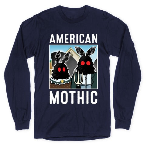 American Mothic Longsleeve Tee Hoodie, Sweatshirt | CoreVibeTees.com (Image 5)
