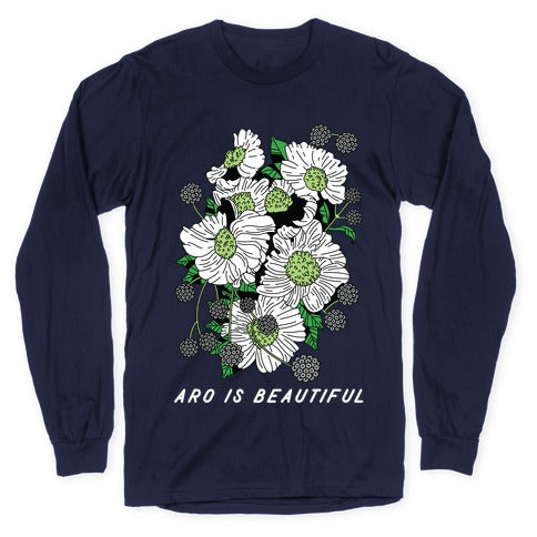 Aro is Beautiful Longsleeve Tee Hoodie, Sweatshirt | CoreVibeTees.com (Image 5)