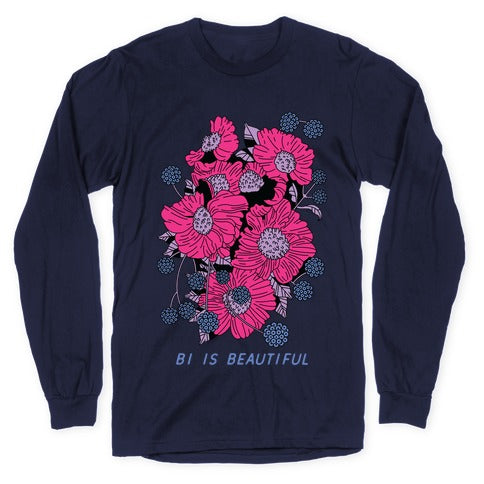Bi is Beautiful Longsleeve Tee Hoodie, Sweatshirt | CoreVibeTees.com (Image 5)