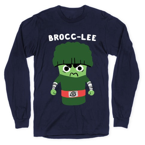 Brocc-Lee - Rock Lee Longsleeve Tee Hoodie, Sweatshirt | CoreVibeTees.com (Image 5)