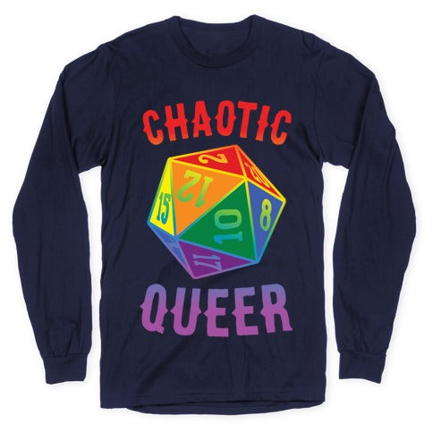 Chaotic Queer Longsleeve Tee Style001 Hoodie, Sweatshirt | CoreVibeTees.com (Image 5)
