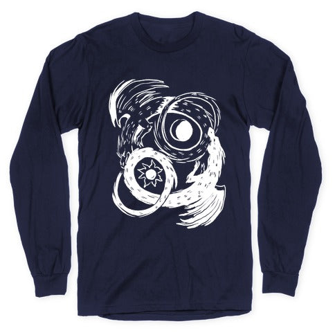 Dark-Light Ouroboros  Longsleeve Tee Hoodie, Sweatshirt | CoreVibeTees.com (Image 5)