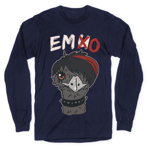 Emo X Emu Longsleeve Tee Hoodie, Sweatshirt | CoreVibeTees.com (Image 5)