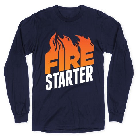 Fire Starter Longsleeve Tee Hoodie, Sweatshirt | CoreVibeTees.com (Image 5)