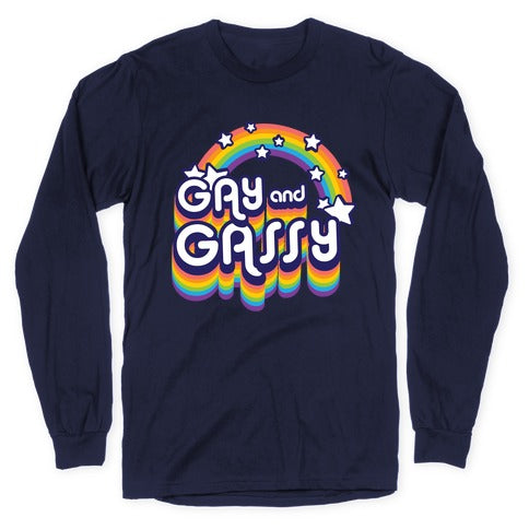 Gay and Gassy Rainbow Longsleeve Tee Hoodie, Sweatshirt | CoreVibeTees.com (Image 5)