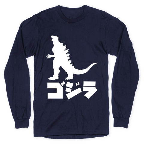 Godzilla Longsleeve Tee Style001 Hoodie, Sweatshirt | CoreVibeTees.com (Image 5)