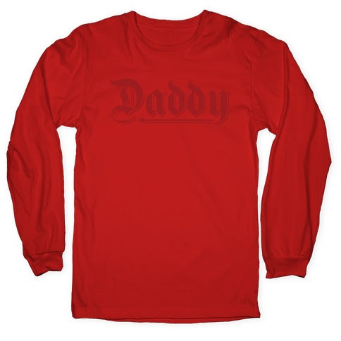 Daddy Gothic Longsleeve Tee Hoodie, Sweatshirt | CoreVibeTees.com (Image 5)