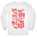 1000 Minus 7 Longsleeve Tee Hoodie, Sweatshirt | CoreVibeTees.com