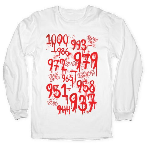 1000 Minus 7 Longsleeve Tee Hoodie, Sweatshirt | CoreVibeTees.com