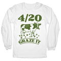4/20 Graze it Longsleeve Tee Hoodie, Sweatshirt | CoreVibeTees.com