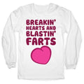 Breakin' Hearts And Blastin' Farts Longsleeve Tee Hoodie, Sweatshirt | CoreVibeTees.com