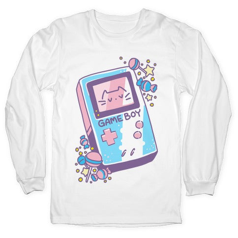 Game Boy - Trans Pride Longsleeve Tee Hoodie, Sweatshirt | CoreVibeTees.com