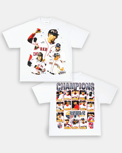 2007 WORLD SERIES CHAMPS - RED SOX TEE - [DS] Hoodie, Sweatshirt | CoreVibeTees.com (Image 1)