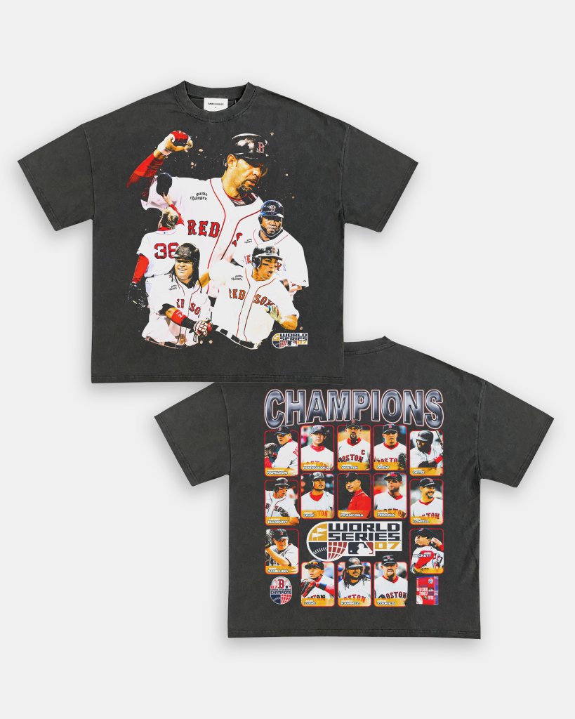 2007 WORLD SERIES CHAMPS - RED SOX TEE - [DS] Hoodie, Sweatshirt | CoreVibeTees.com (Image 4)