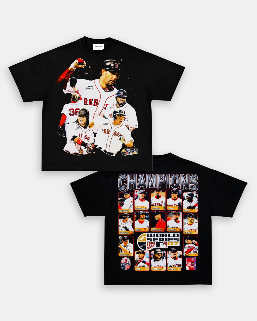 2007 WORLD SERIES CHAMPS - RED SOX TEE - [DS] Hoodie, Sweatshirt | CoreVibeTees.com (Image 2)