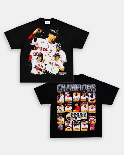 2007 WORLD SERIES CHAMPS - RED SOX TEE - [DS] Hoodie, Sweatshirt | CoreVibeTees.com (Image 2)