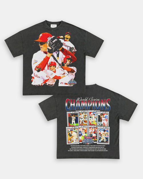 2008 WORLD SERIES CHAMPS - PHILLIES TEE - [DS] Hoodie, Sweatshirt | CoreVibeTees.com (Image 1)