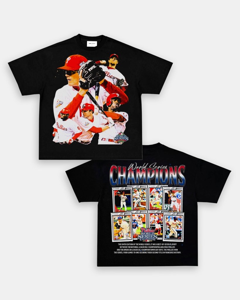 2008 WORLD SERIES CHAMPS - PHILLIES TEE - [DS] Hoodie, Sweatshirt | CoreVibeTees.com (Image 3)
