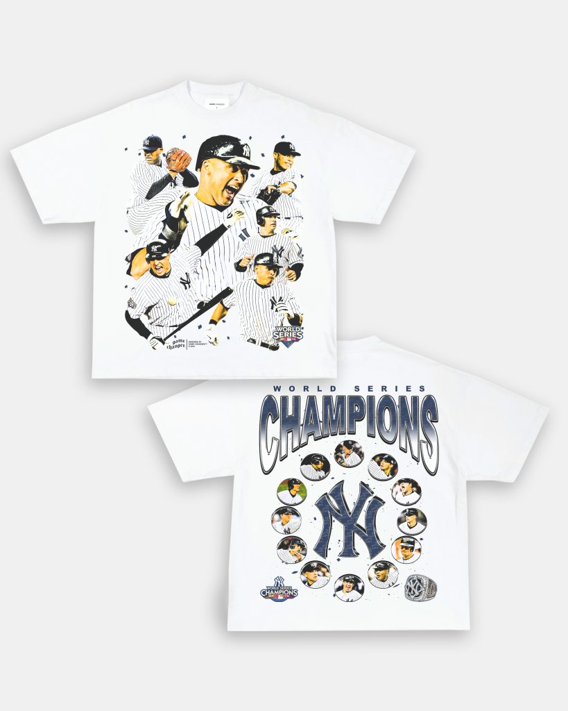 2009 WORLD SERIES CHAMPS - YANKEES TEE - [DS] Hoodie, Sweatshirt | CoreVibeTees.com (Image 1)