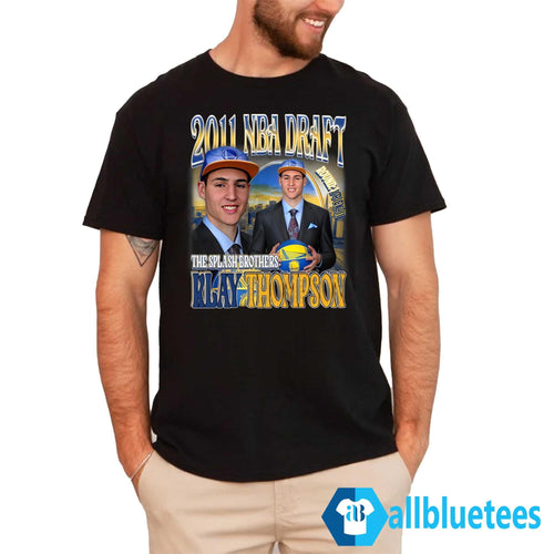 2011 Draft The Splash Brothers Klay Thompson Shirt