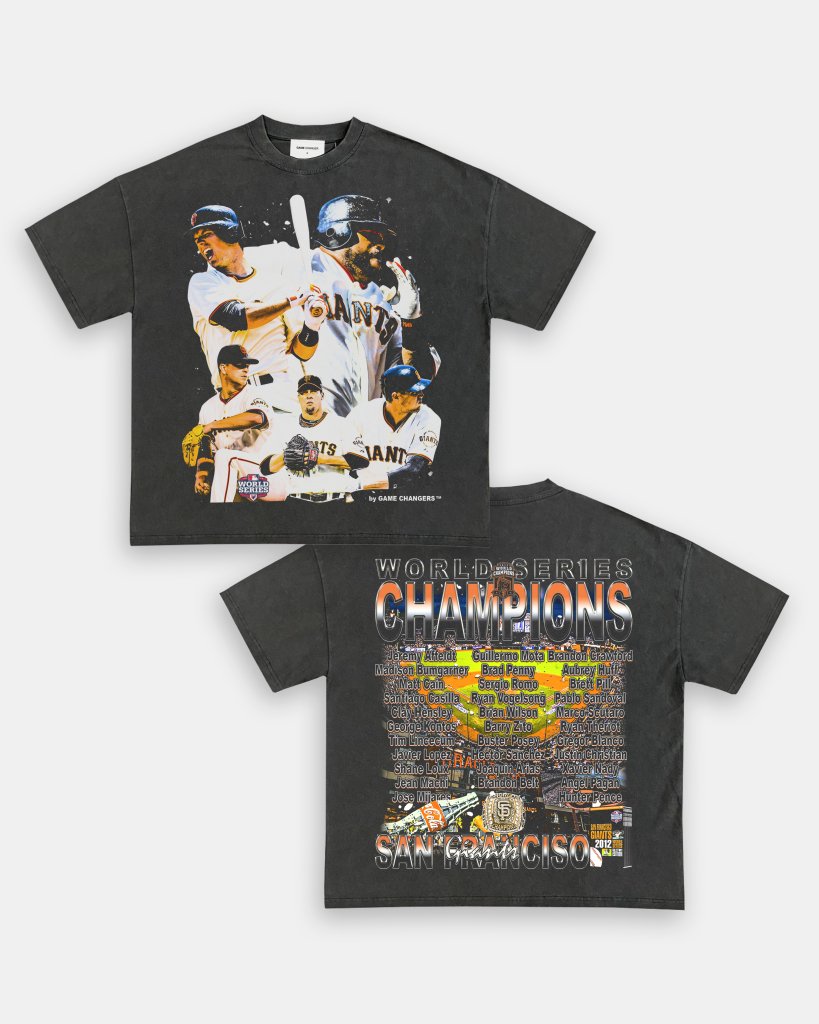 2012 WORLD SERIES CHAMPS - GIANTS TEE - [DS] Hoodie, Sweatshirt | CoreVibeTees.com (Image 2)