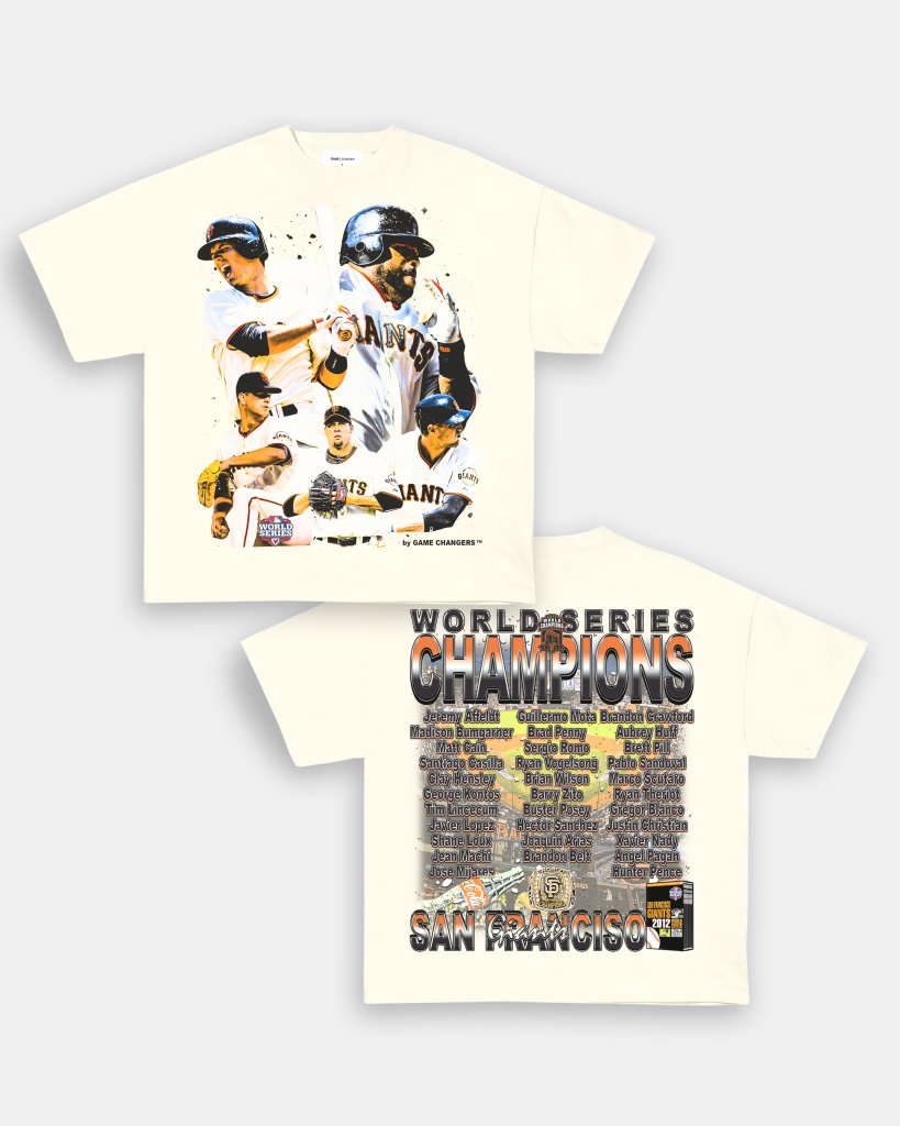 2012 WORLD SERIES CHAMPS - GIANTS TEE - [DS] Hoodie, Sweatshirt | CoreVibeTees.com (Image 4)