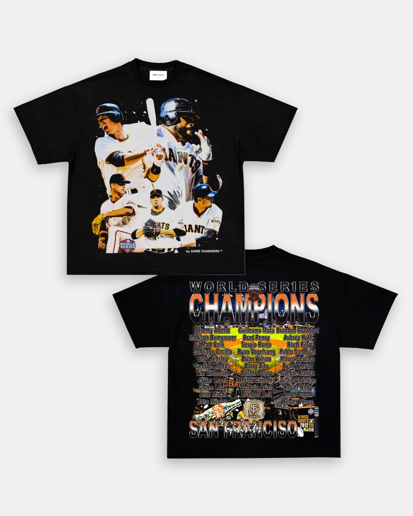 2012 WORLD SERIES CHAMPS - GIANTS TEE - [DS] Hoodie, Sweatshirt | CoreVibeTees.com (Image 3)