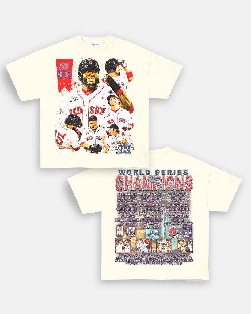 2013 WORLD SERIES CHAMPS - RED SOX TEE - [DS] Hoodie, Sweatshirt | CoreVibeTees.com (Image 3)