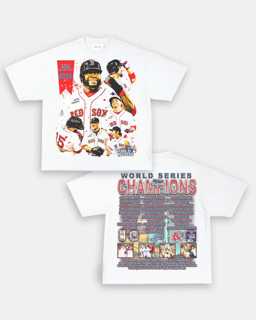 2013 WORLD SERIES CHAMPS - RED SOX TEE - [DS] Hoodie, Sweatshirt | CoreVibeTees.com (Image 1)