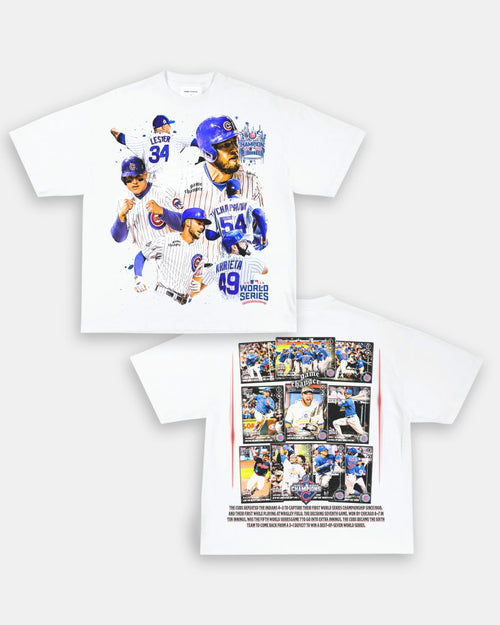 2016 WORLD SERIES CHAMPS - CUBS TEE - [DS] Hoodie, Sweatshirt | CoreVibeTees.com (Image 1)