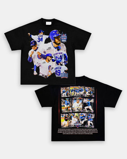 2016 WORLD SERIES CHAMPS - CUBS TEE - [DS] Hoodie, Sweatshirt | CoreVibeTees.com (Image 2)
