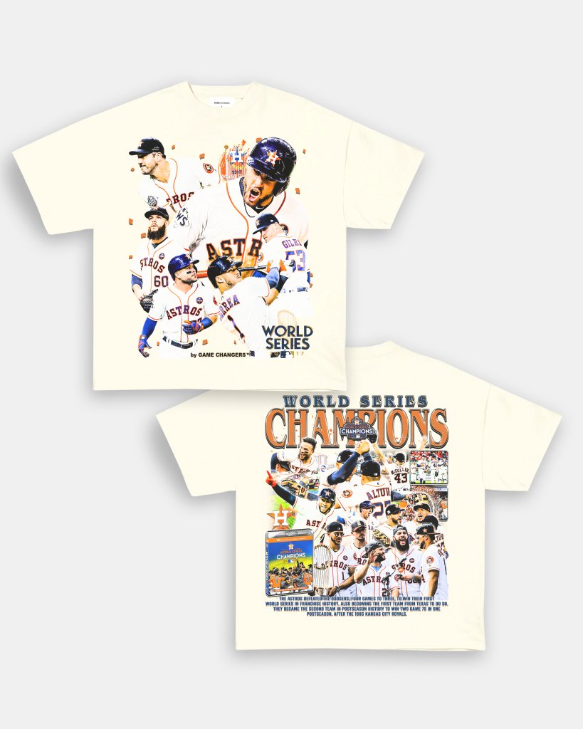2017 WORLD SERIES CHAMPS - ASTROS TEE - [DS] Hoodie, Sweatshirt | CoreVibeTees.com (Image 3)