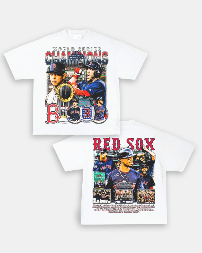 2018 WORLD SERIES CHAMPS - RED SOX TEE - [DS] Hoodie, Sweatshirt | CoreVibeTees.com (Image 3)