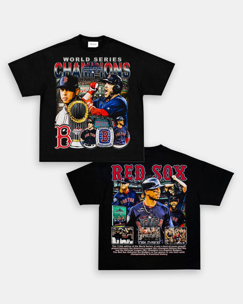 2018 WORLD SERIES CHAMPS - RED SOX TEE - [DS] Hoodie, Sweatshirt | CoreVibeTees.com (Image 1)