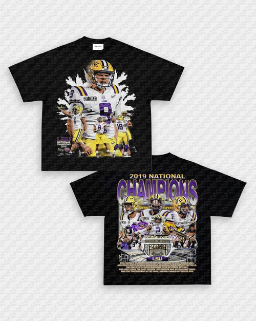 2019 NATIONAL CHAMPS - LSU TEE - [DS] Hoodie, Sweatshirt | CoreVibeTees.com (Image 2)