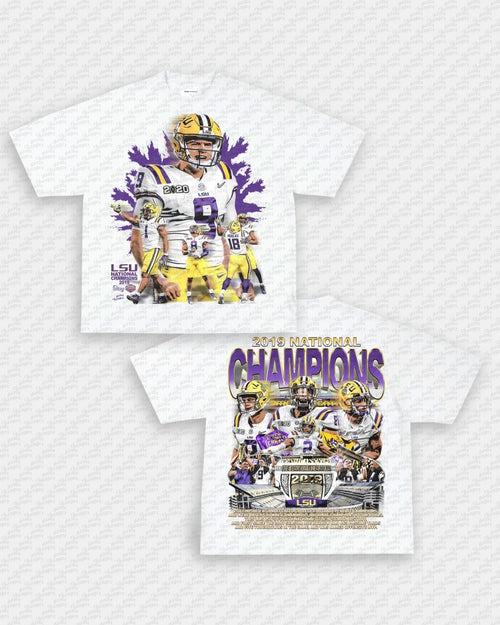 2019 NATIONAL CHAMPS - LSU TEE - [DS] Hoodie, Sweatshirt | CoreVibeTees.com (Image 1)