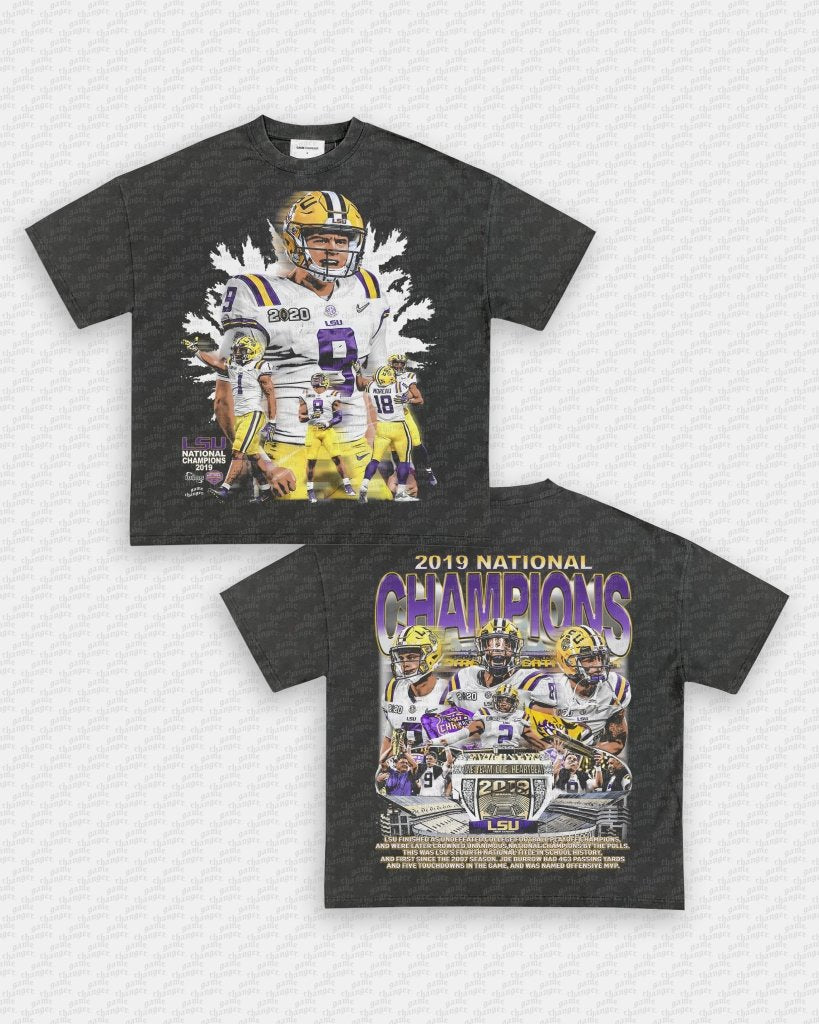 2019 NATIONAL CHAMPS - LSU TEE - [DS] Hoodie, Sweatshirt | CoreVibeTees.com (Image 4)