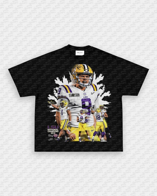 2019 NATIONAL CHAMPS - LSU V2 TEE Hoodie, Sweatshirt | CoreVibeTees.com (Image 1)