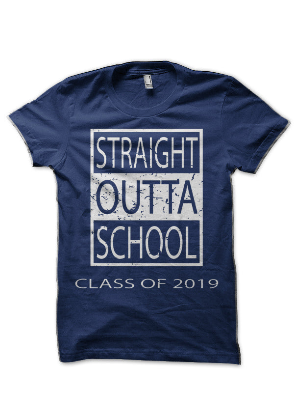 Straight Outta School Class Of 2019 â€™19 T-Shirt Hoodie, Sweatshirt | CoreVibeTees.com