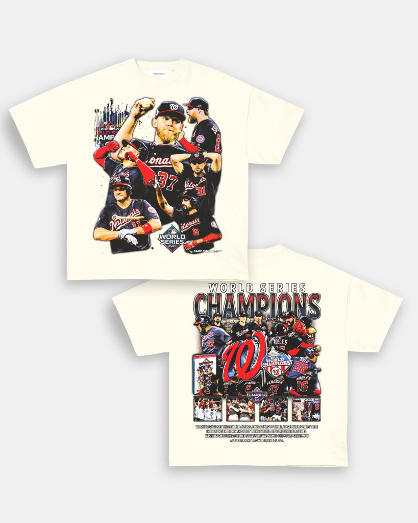 2019 WORLD SERIES CHAMPS - NATIONALS TEE - [DS] Hoodie, Sweatshirt | CoreVibeTees.com (Image 4)