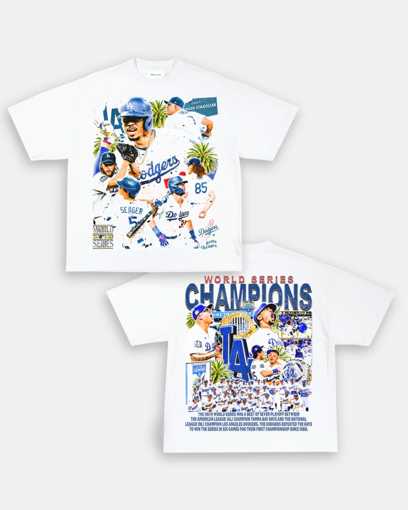 2020 WORLD SERIES CHAMPS - DODGERS TEE - [DS] Hoodie, Sweatshirt | CoreVibeTees.com (Image 1)