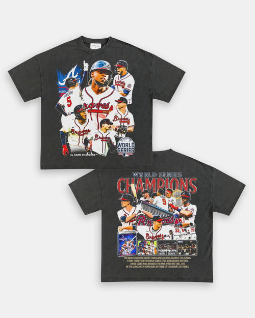 2021 WORLD SERIES CHAMPS - BRAVES TEE - [DS] Hoodie, Sweatshirt | CoreVibeTees.com (Image 1)